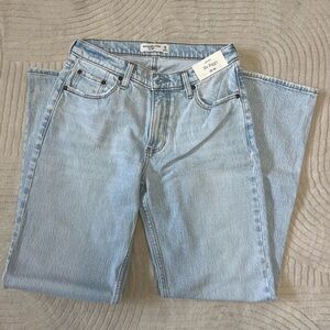 Abercrombie Low Rise Baggy Jean